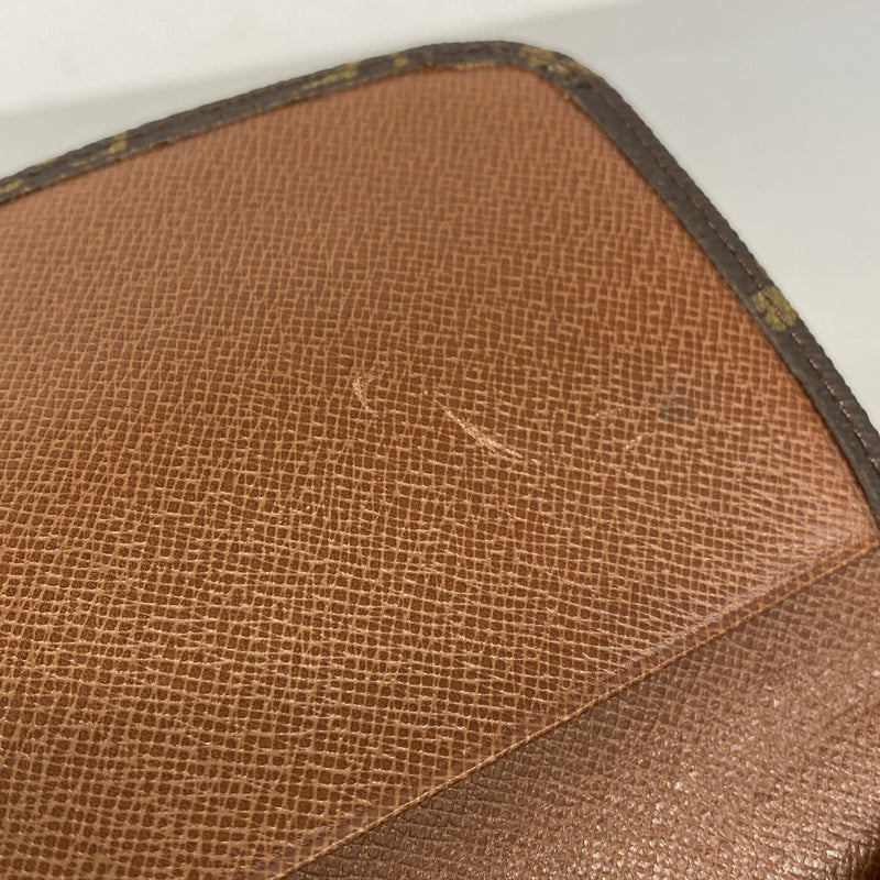 【6ic3352】ルイヴィトン ポーチ モノグラム ポシェットラバ20 M51935 ブラウン【中古】レディース