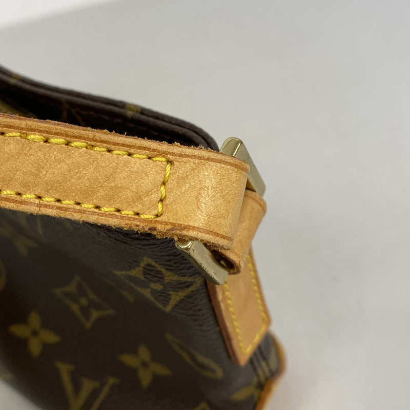 【6ic3356】ルイヴィトン ショルダーバッグ モノグラム トロター M51240 ブラウン【中古】レディース
