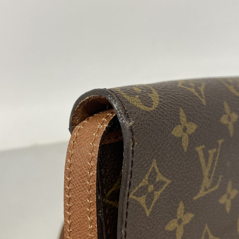 【6ic3359】ルイヴィトン ショルダーバッグ モノグラム ボルドー M51797 ブラウン【中古】レディース
