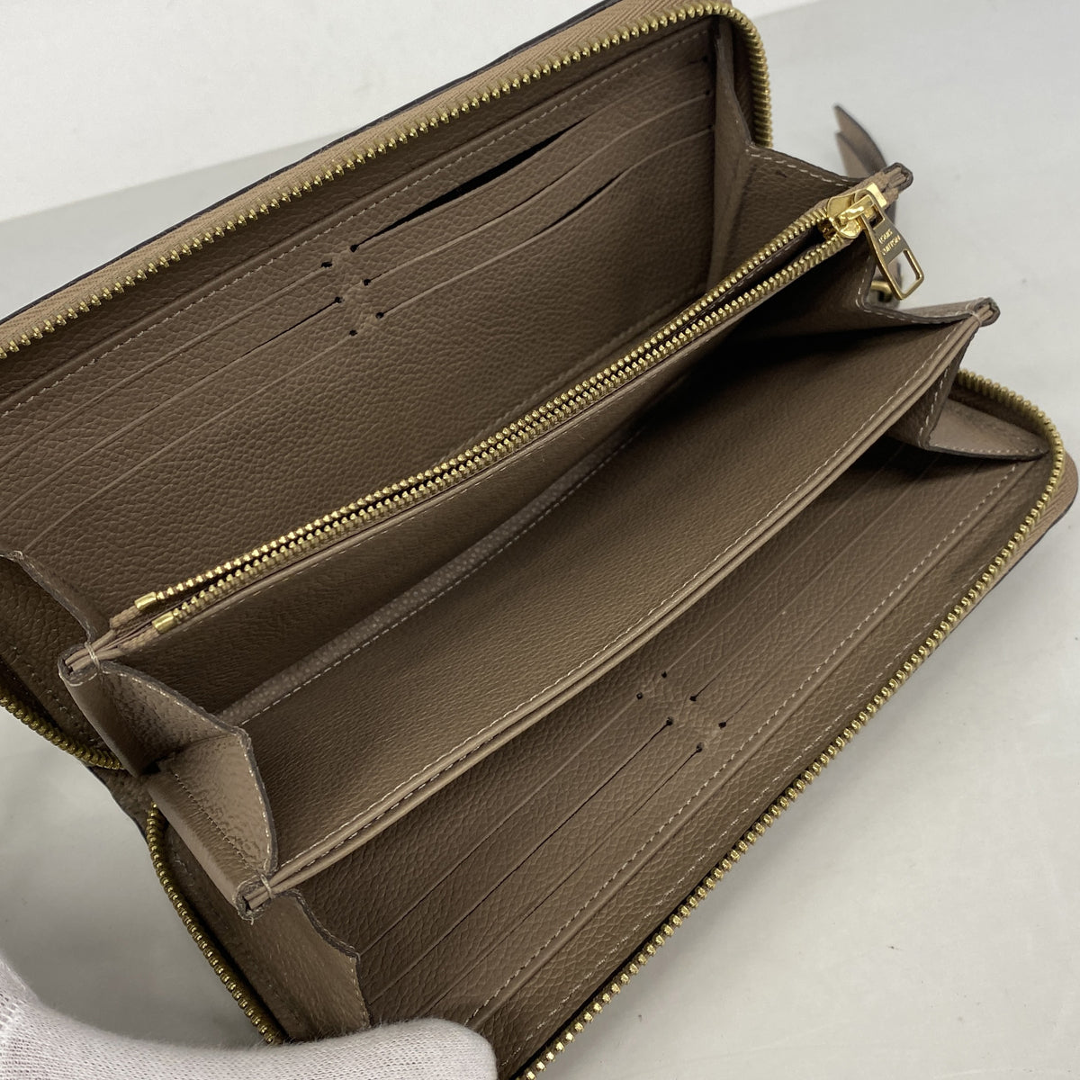 【6ic3362】ルイヴィトン 長財布 モノグラム・アンプラント ジッピーウォレット M69034 トゥルトレール【中古】メンズ レディース ユニセックス