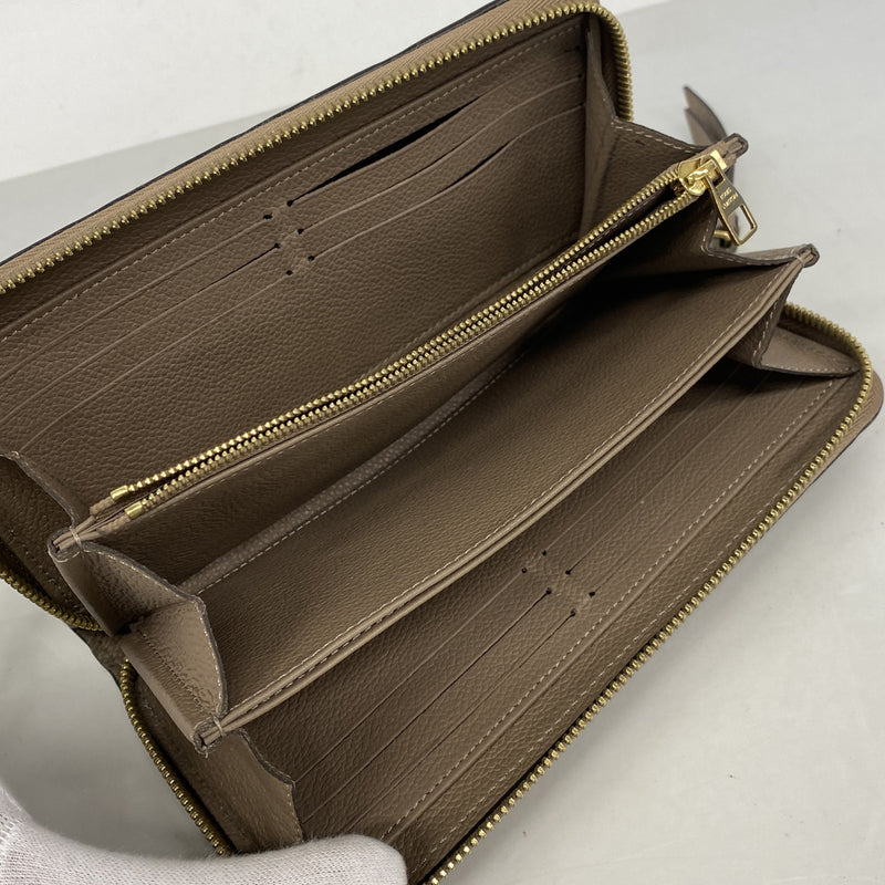 【6ic3362】ルイヴィトン 長財布 モノグラム・アンプラント ジッピーウォレット M69034 トゥルトレール【中古】メンズ レディース ユニセックス