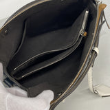 【6ic3371】フェンディ ハンドバッグ バイザウェイ レザー ネイビー ブラウン シルバー金具 2wayバッグ【中古】レディース