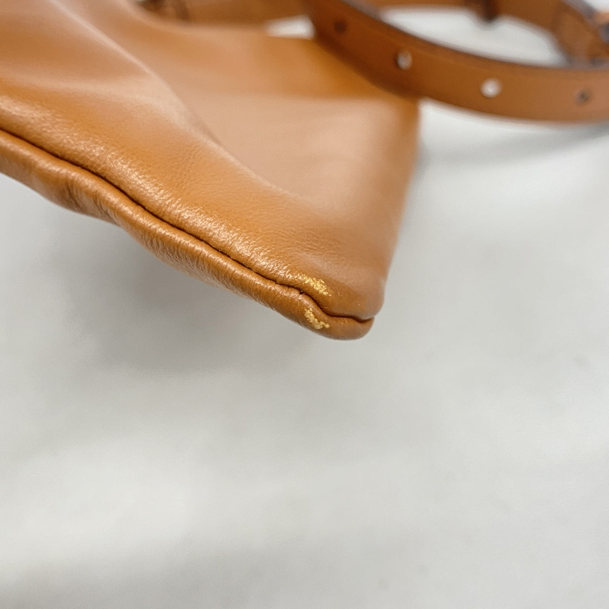 【6ic3372】フェンディ ショルダーバッグ レザー ブラウン シルバー金具【中古】レディース