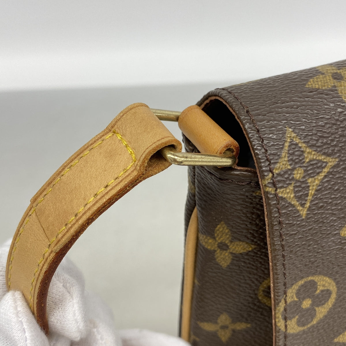 【6ic3381】ルイヴィトン ショルダーバッグ モノグラム ミュゼットサルサショートストラップ M51258 ブラウン【中古】レディース