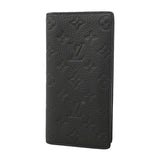 【6ic3394】ルイヴィトン 長財布 モノグラム・トリヨン ポルトフォイユブラザ M69038 ブラック【中古】メンズ