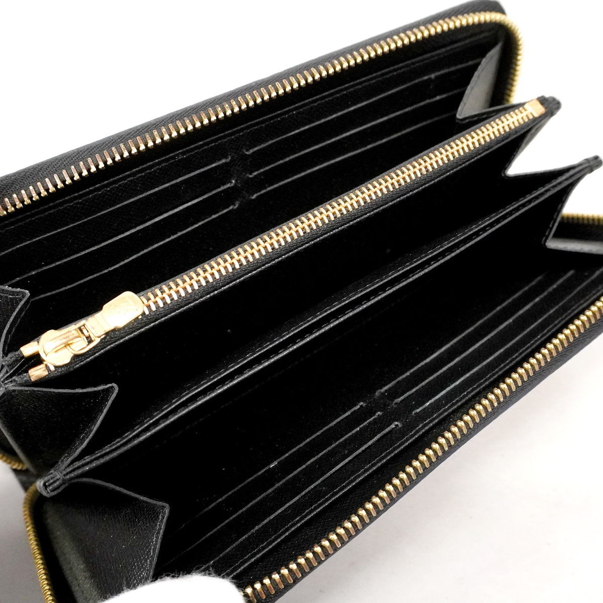 【6ic3395】ルイヴィトン 長財布 エピ ジッピーウォレット M63991 ノワール【中古】レディース