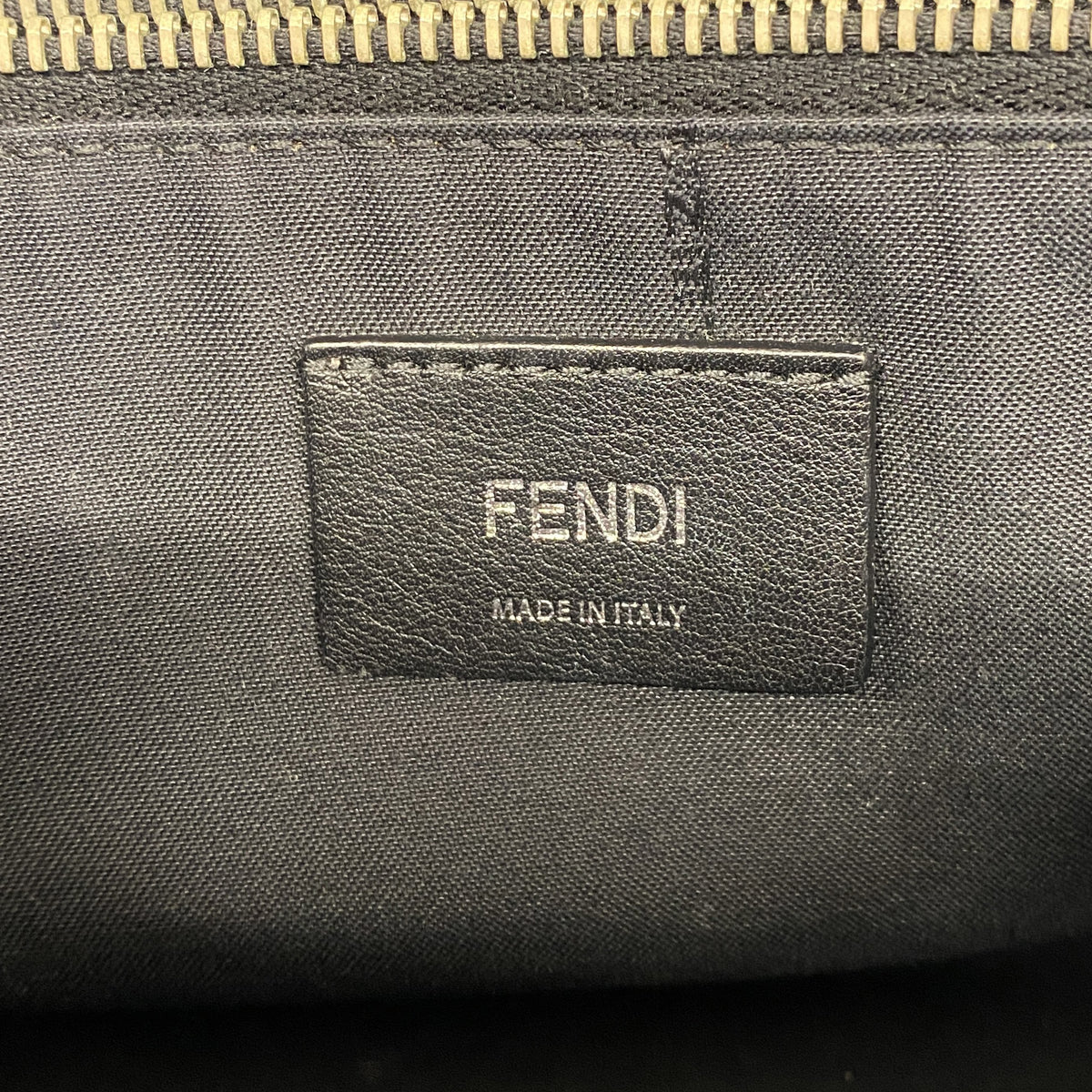 【6ic3400】フェンディ ハンドバッグ バイザウェイ レザー ブラック シルバー金具 2wayバッグ【中古】レディース