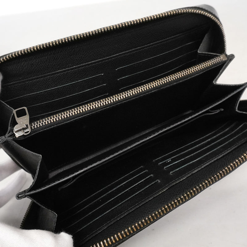 【6ic3413】ルイヴィトン 長財布 モノグラム・エクリプス ジッピーXL M61698 ブラック【中古】メンズ