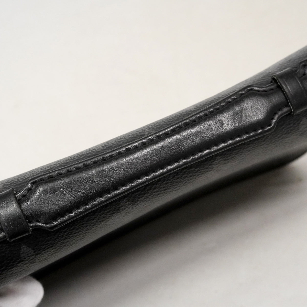 【6ic3413】ルイヴィトン 長財布 モノグラム・エクリプス ジッピーXL M61698 ブラック【中古】メンズ