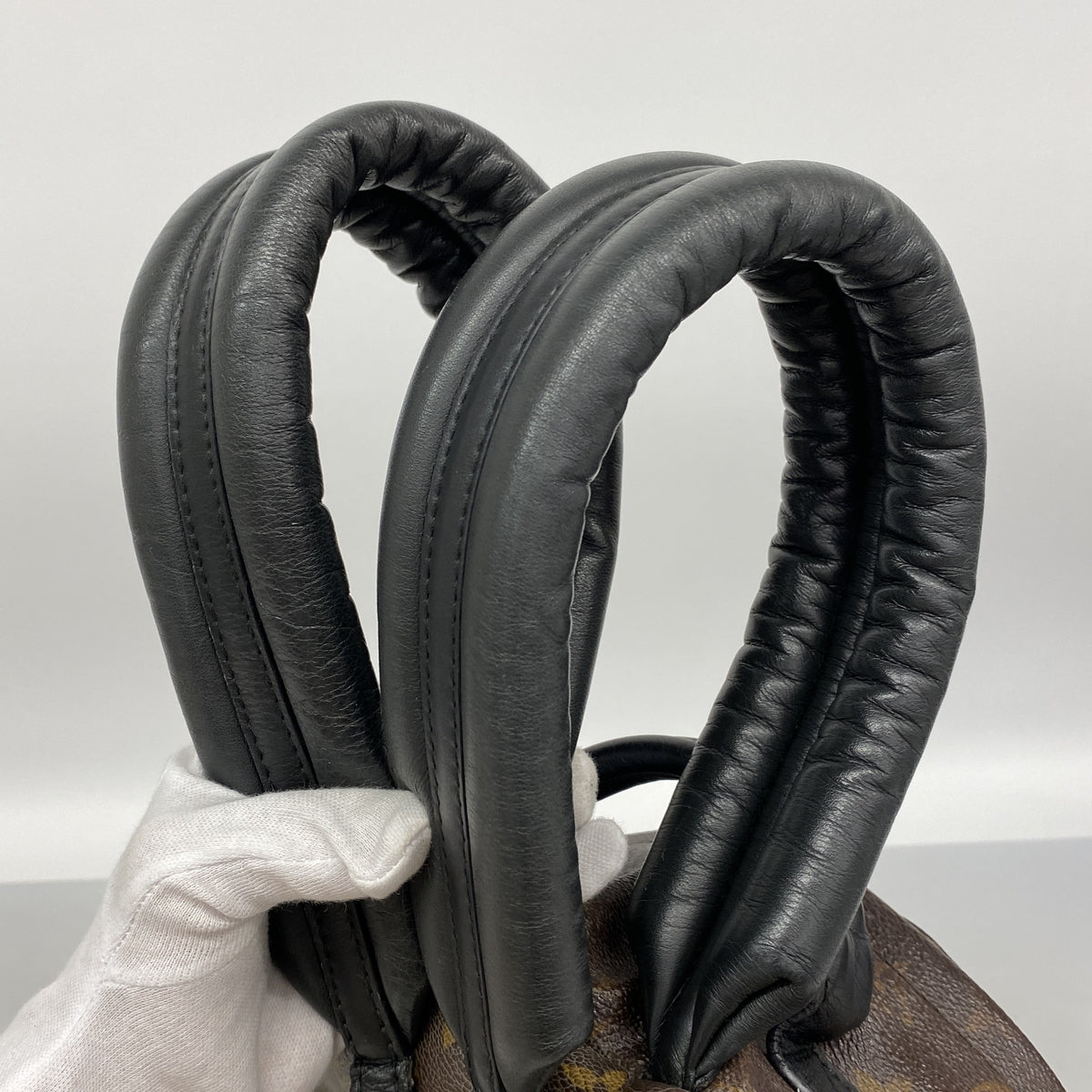 【6ic3426】ルイヴィトン リュック・デイパック モノグラム パームスプリングスバックパックPM M41560 ブラウン ブラック【中古】レディース