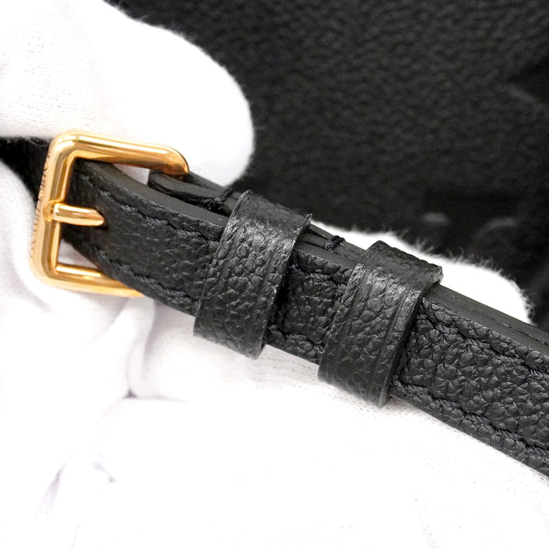 【6ic3434】ルイヴィトン ハンドバッグ モノグラム・アンプラント オンザゴーPM M45653 ノワール 2wayバッグ【中古】レディース