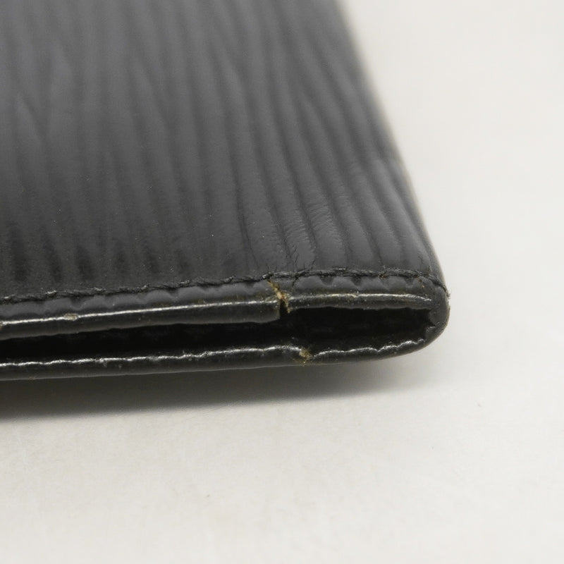 【6ic3485】ルイヴィトン パスケース エピ ポルト2カルトヴェルティカル M63202 ノワール【中古】メンズ レディース ユニセックス