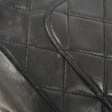 【6ic3514】シャネル ショルダーバッグ マトラッセ チェーンショルダー ラムスキン ブラック ゴールド金具【中古】レディース