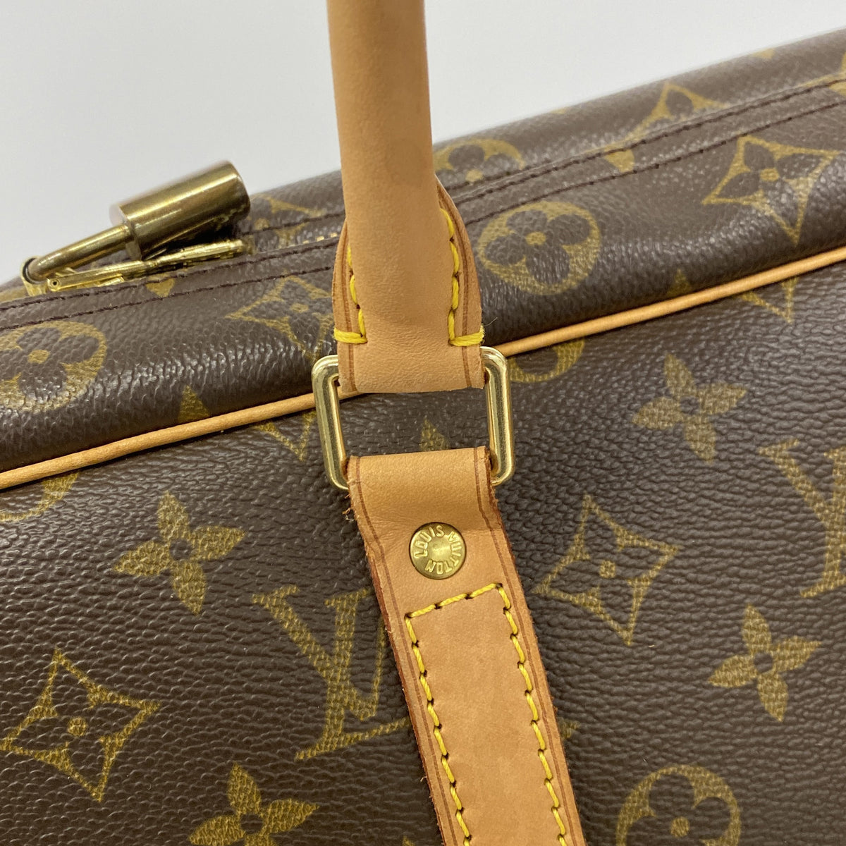【6ic3516】ルイヴィトン ボストンバッグ モノグラム シリウス45 M41408 ブラウン【中古】メンズ レディース ユニセックス