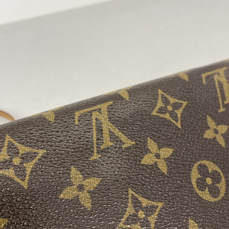 【6ic3520】ルイヴィトン ショルダーバッグ モノグラム ポシェットツインGM M51852 ブラウン【中古】レディース