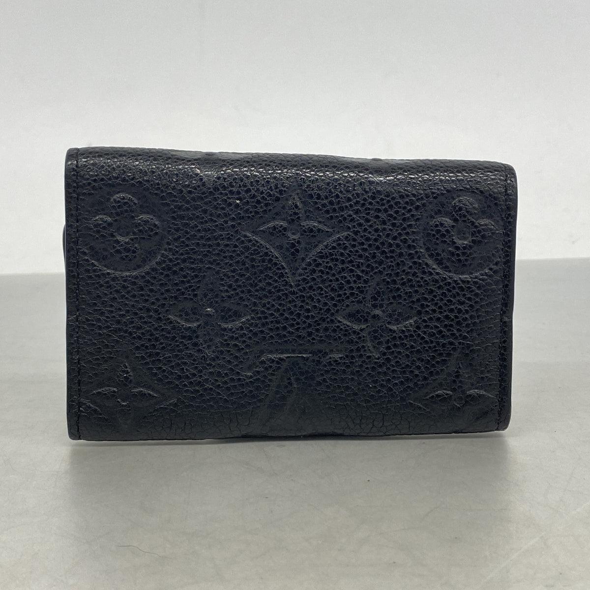 【6ic3525】ルイヴィトン キーケース モノグラム・アンプラント ミュルティクレ6 M64421 ノワール【中古】メンズ レディース ユニセックス
