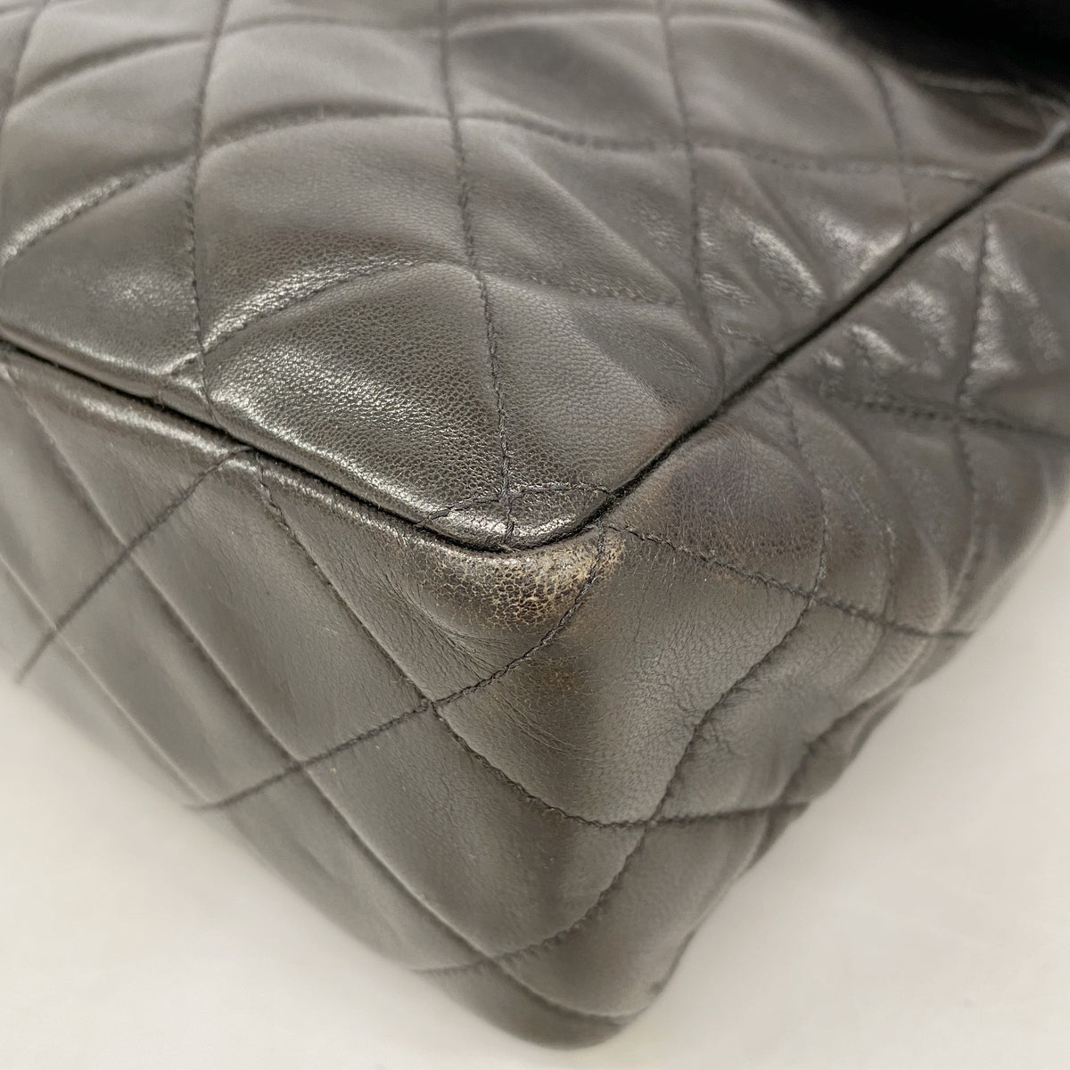 【6ic3536】シャネル リュック・デイパック マトラッセ ラムスキン ブラック ゴールド金具【中古】レディース