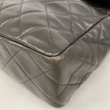 【6ic3536】シャネル リュック・デイパック マトラッセ ラムスキン ブラック ゴールド金具【中古】レディース
