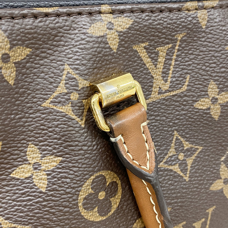 【6ic3538】ルイヴィトン ハンドバッグ モノグラム パラス M42756 ブラウン ノワール 2wayバッグ【中古】レディース