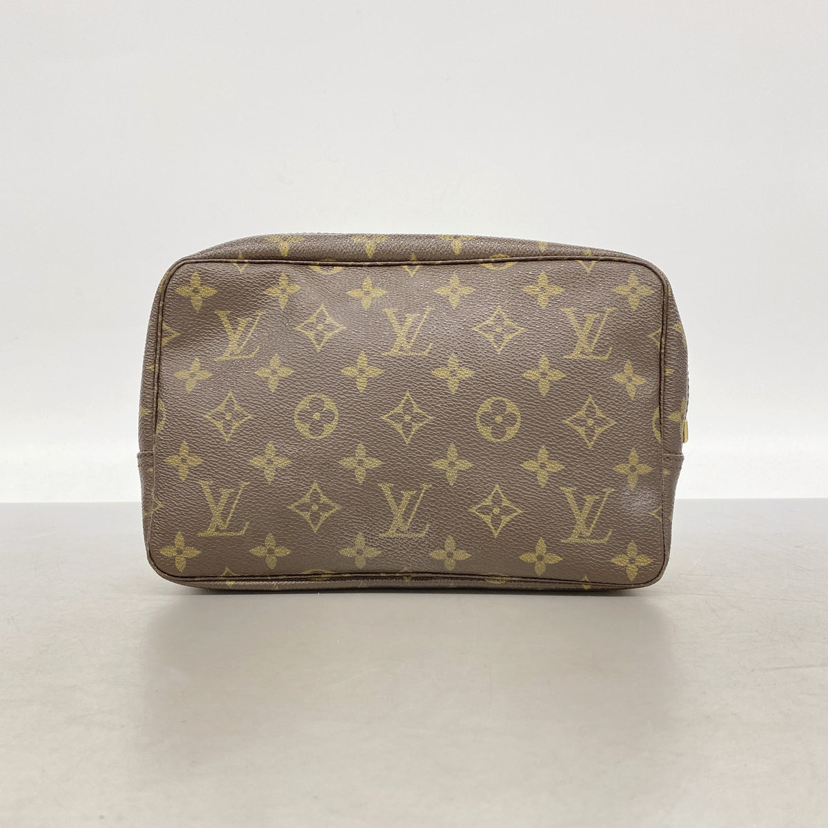【6ic3542】ルイヴィトン ポーチ モノグラム トゥルーストワレット23 M47524 ブラウン【中古】レディース