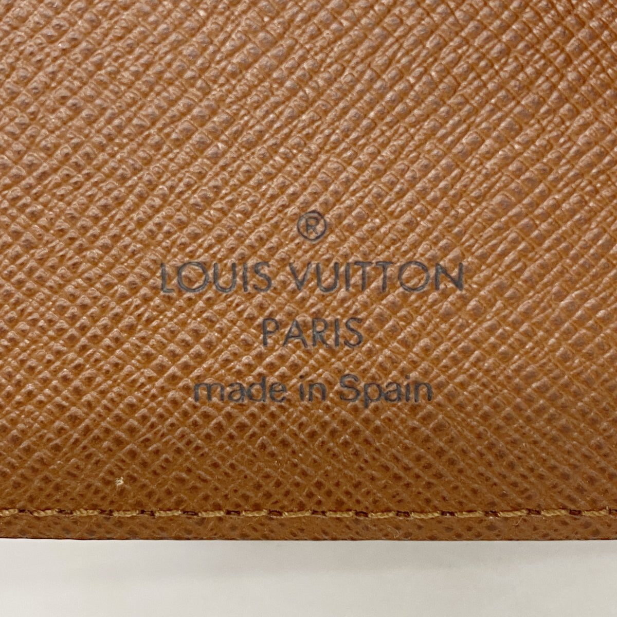 【6ic3545】ルイヴィトン 手帳カバー モノグラム アジェンダPM R20005 ブラウン【中古】メンズ レディース ユニセックス
