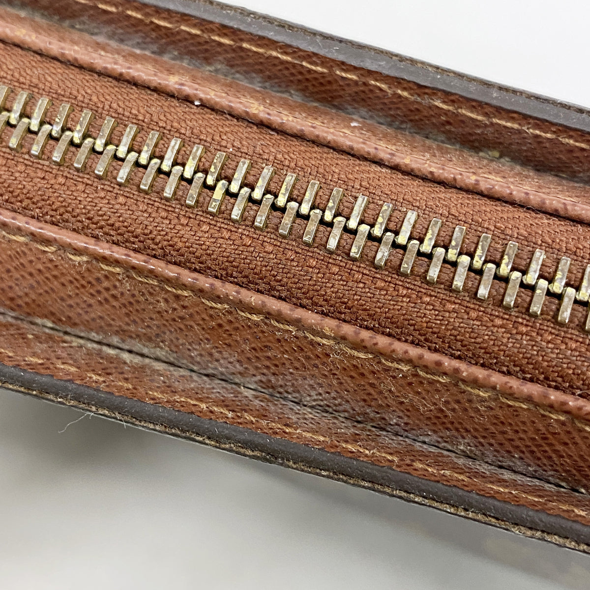【6ic3549】ルイヴィトン クラッチバッグ モノグラム オルセー M51790 ブラウン【中古】メンズ