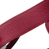【6ic3565】エルメス ハンドバッグ リンディ34 トリヨンクレマンス ルビー シルバー金具 □O刻印 2wayバッグ【中古】レディース
