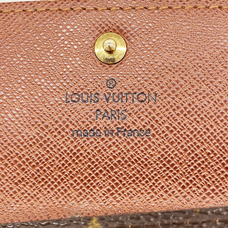 【6ic3575】ルイヴィトン キーケース モノグラム ミュルティクレ4 M69517 ブラウン【中古】メンズ レディース ユニセックス