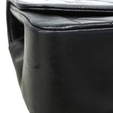 【6ic3577】シャネル ショルダーバッグ マトラッセ チェーンショルダー ラムスキン ブラック ゴールド金具【中古】レディース