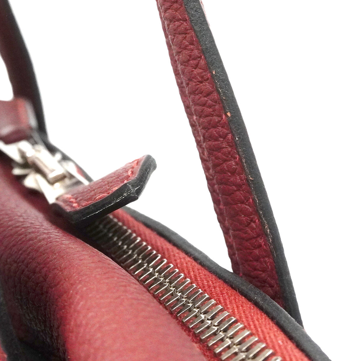 【6ic3597】エルメス ブリーフケース ヴィクトリア ライト トゴ ルージュアッシュ シルバー金具 C刻印【中古】メンズ レディース ユニセックス