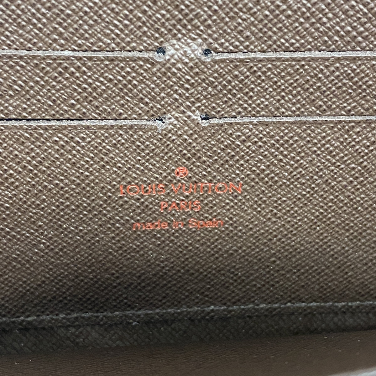【6ic3607】ルイヴィトン 長財布 ダミエ ジッピーウォレット N60015 エベヌ【中古】メンズ レディース ユニセックス