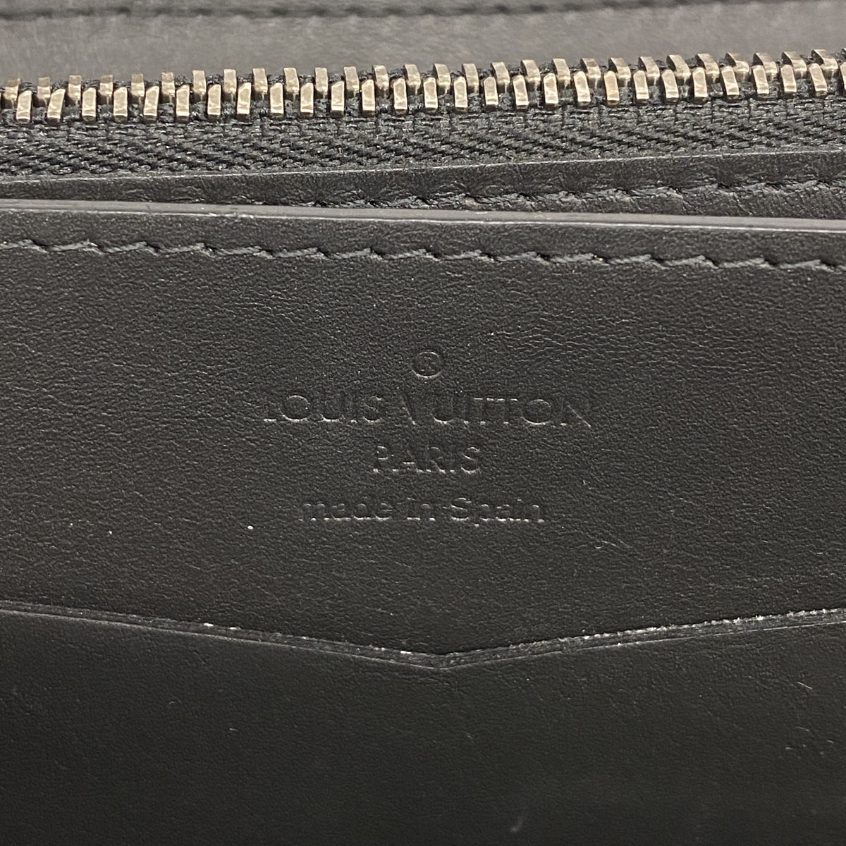 【6ic3636】ルイヴィトン 長財布 ダミエ・アンフィニ ジッピーXL N61254 オニキス【中古】メンズ