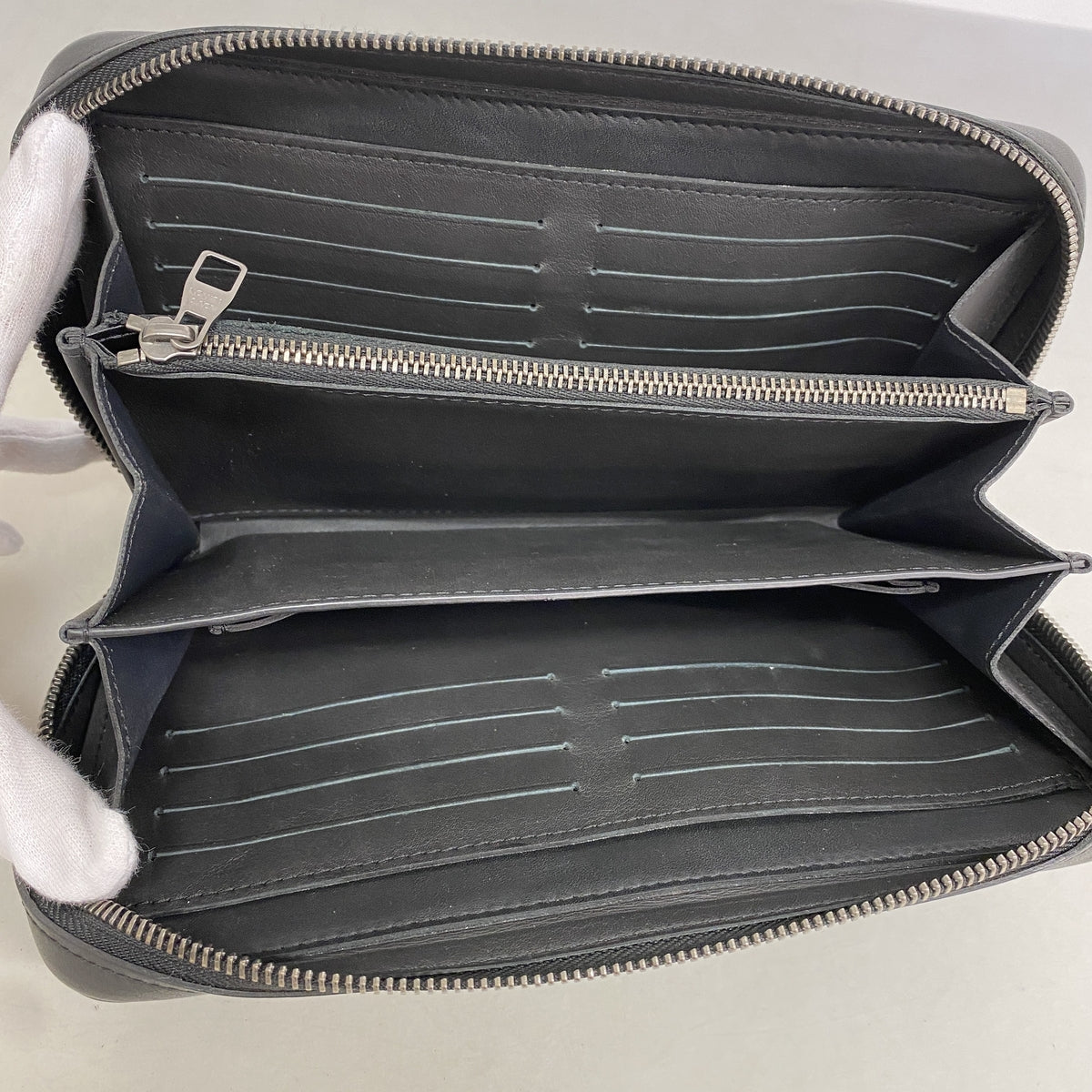 【6ic3636】ルイヴィトン 長財布 ダミエ・アンフィニ ジッピーXL N61254 オニキス【中古】メンズ