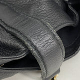 【6ic3639】グッチ ハンドバッグ バンブー ニュージャッキー 246907 レザー ブラック シャンパンゴールド金具 2wayバッグ【中古】レディース