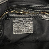 【6ic3639】グッチ ハンドバッグ バンブー ニュージャッキー 246907 レザー ブラック シャンパンゴールド金具 2wayバッグ【中古】レディース