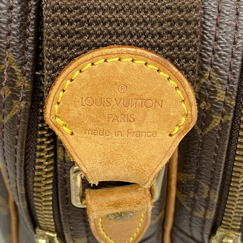 【6ic3664】ルイヴィトン ショルダーバッグ モノグラム リポーターPM M45254 ブラウン【中古】レディース