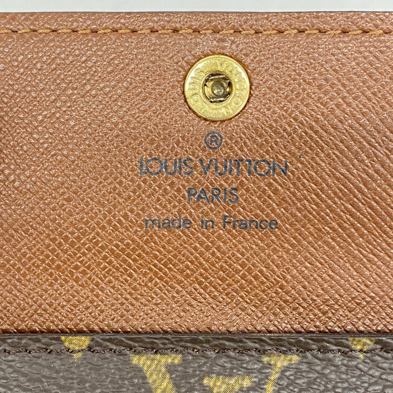 【6ic3668】ルイヴィトン コインケース モノグラム ラドロー M61927 ブラウン【中古】メンズ レディース ユニセックス