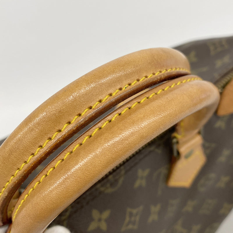 【6ic3692】ルイヴィトン ハンドバッグ モノグラム スピーディ35 M41107 ブラウン【中古】レディース