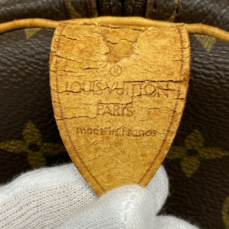 【6ic3752】ルイヴィトン ボストンバッグ モノグラム キーポル55 M41424 ブラウン【中古】メンズ レディース ユニセックス