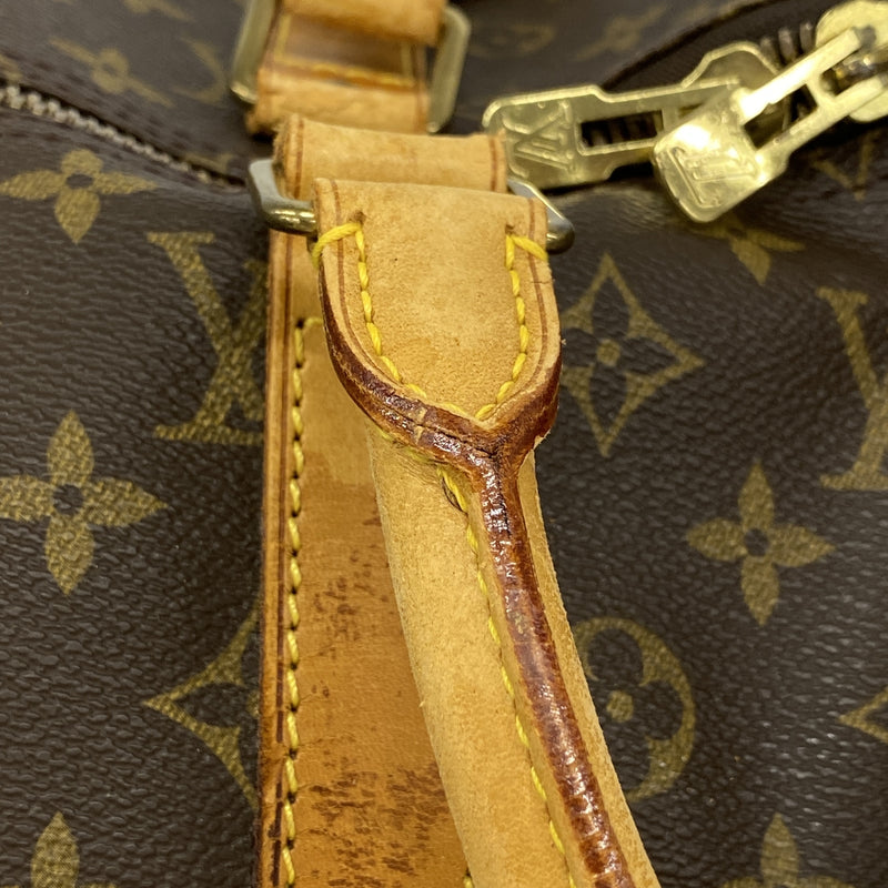 【6ic3752】ルイヴィトン ボストンバッグ モノグラム キーポル55 M41424 ブラウン【中古】メンズ レディース ユニセックス