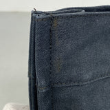 【6ic3761】エルメス トートバッグ フールトゥPM キャンバス ブラック シルバー金具【中古】メンズ レディース ユニセックス