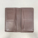 【6ic3771】シャネル 長財布 マトラッセ キャビアスキン ブラック シルバー金具【中古】レディース