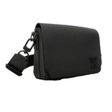 【6ic3782】ルイヴィトン ショルダーバッグ LVアエログラム テイクオフメッセンジャーPM M24769 ノワール【中古】メンズ