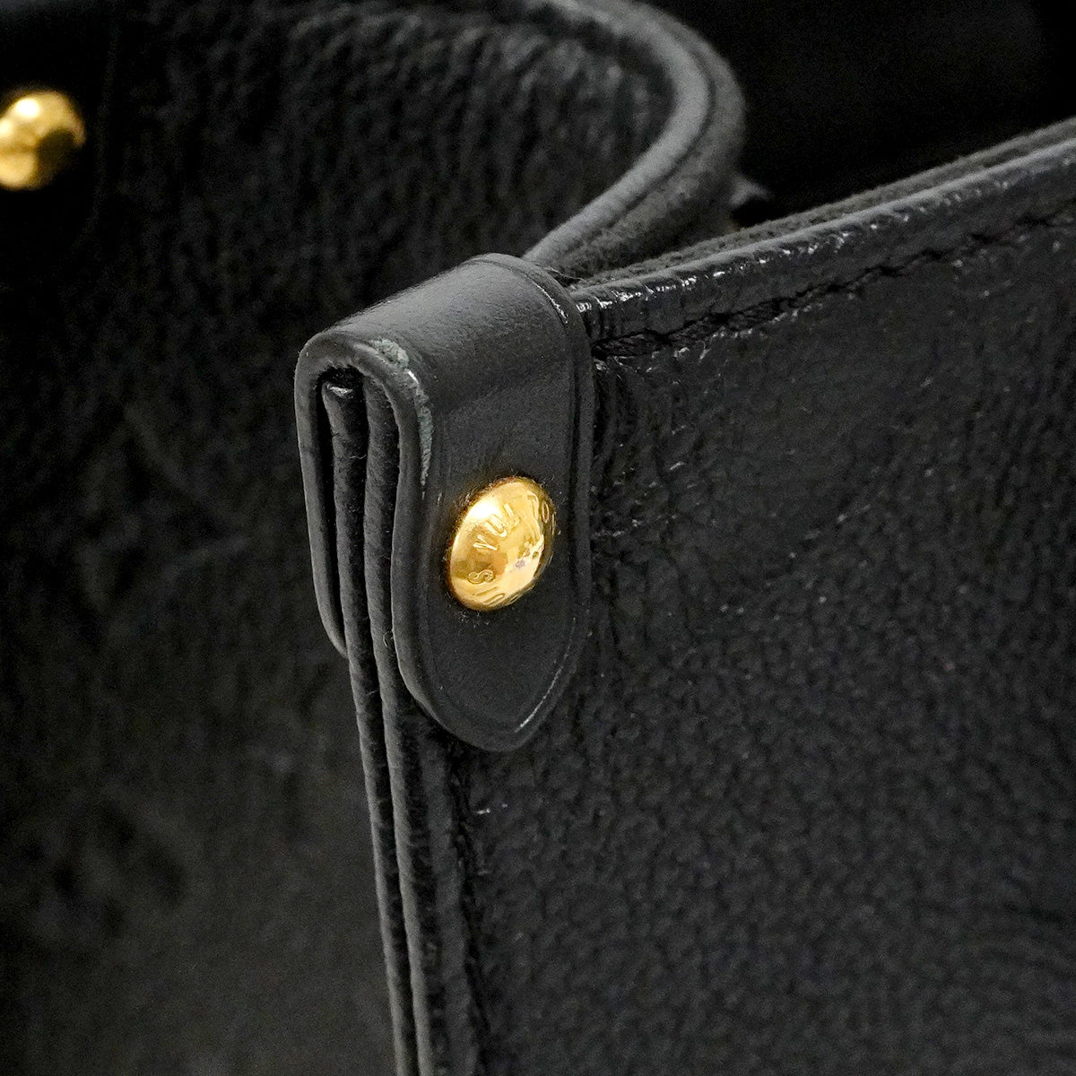 【6ic3785】ルイヴィトン ハンドバッグ モノグラム・アンプラント オンザゴーPM M45653 ノワール 2wayバッグ【中古】レディース