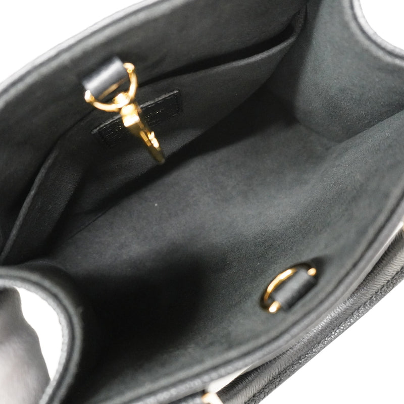 【6ic3787】ルイヴィトン ハンドバッグ モノグラム・アンプラント オンザゴーBB M46993 ノワール 2wayバッグ【中古】レディース
