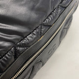 【6ic3790】シャネル トートバッグ コココクーン ナイロン ブラック シルバー金具【中古】レディース