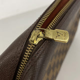 【6ic3794】ルイヴィトン ポーチ ダミエ トゥルーストワレット N47623 エベヌ【中古】レディース