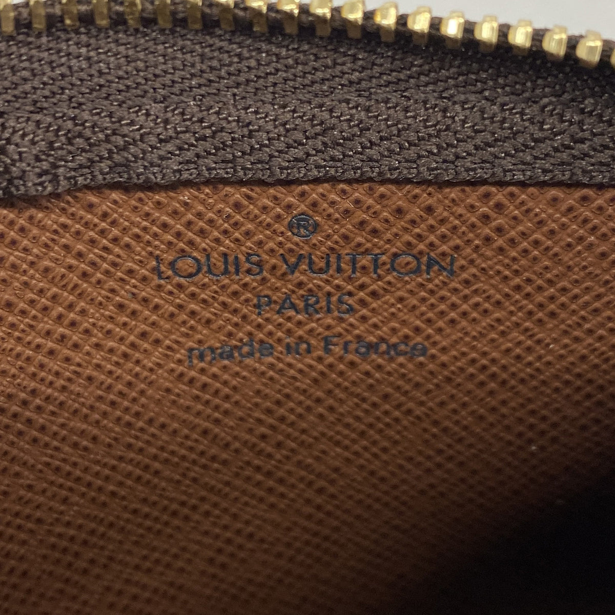 【6ic3795】ルイヴィトン コインケース モノグラム ポシェットクレ M62650 ブラウン【中古】メンズ レディース ユニセックス