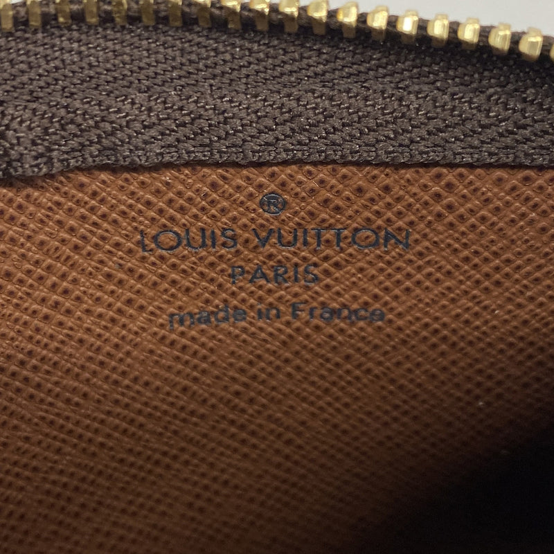 【6ic3795】ルイヴィトン コインケース モノグラム ポシェットクレ M62650 ブラウン【中古】メンズ レディース ユニセックス