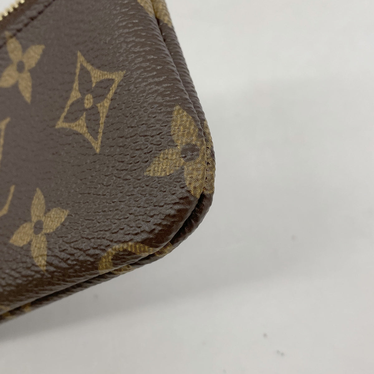 【6ic3795】ルイヴィトン コインケース モノグラム ポシェットクレ M62650 ブラウン【中古】メンズ レディース ユニセックス